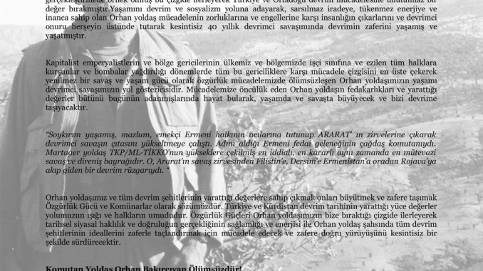 birlesik ozgurluk guclerinden aciklama