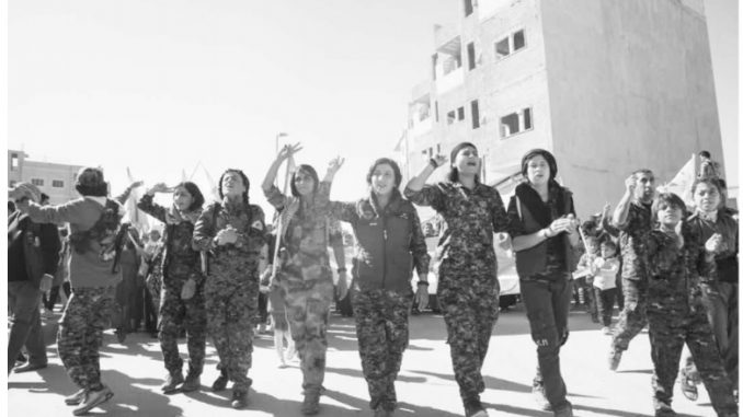 kobane zafer kutlaması