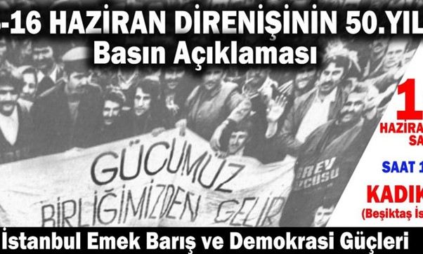 15-16 Haziran Büyük İşçi Direnişi