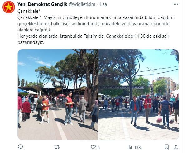 Çanakkale Partizan ve YDG