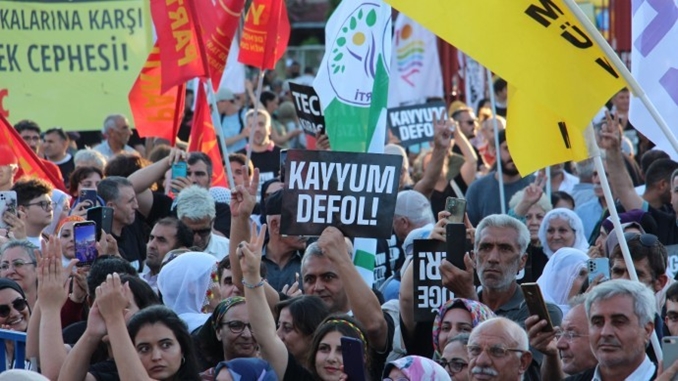 İstanbul-Kayyum Mitingi-