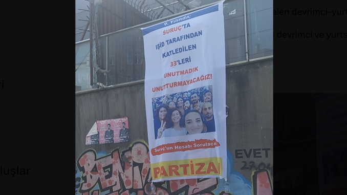 Partizan-suruç-pankart